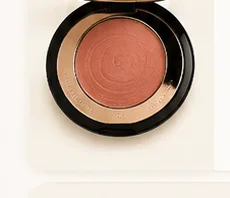 Petal blush compact in a softly warm rose shade